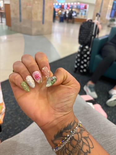 Customer photo review of Floral Whimsy