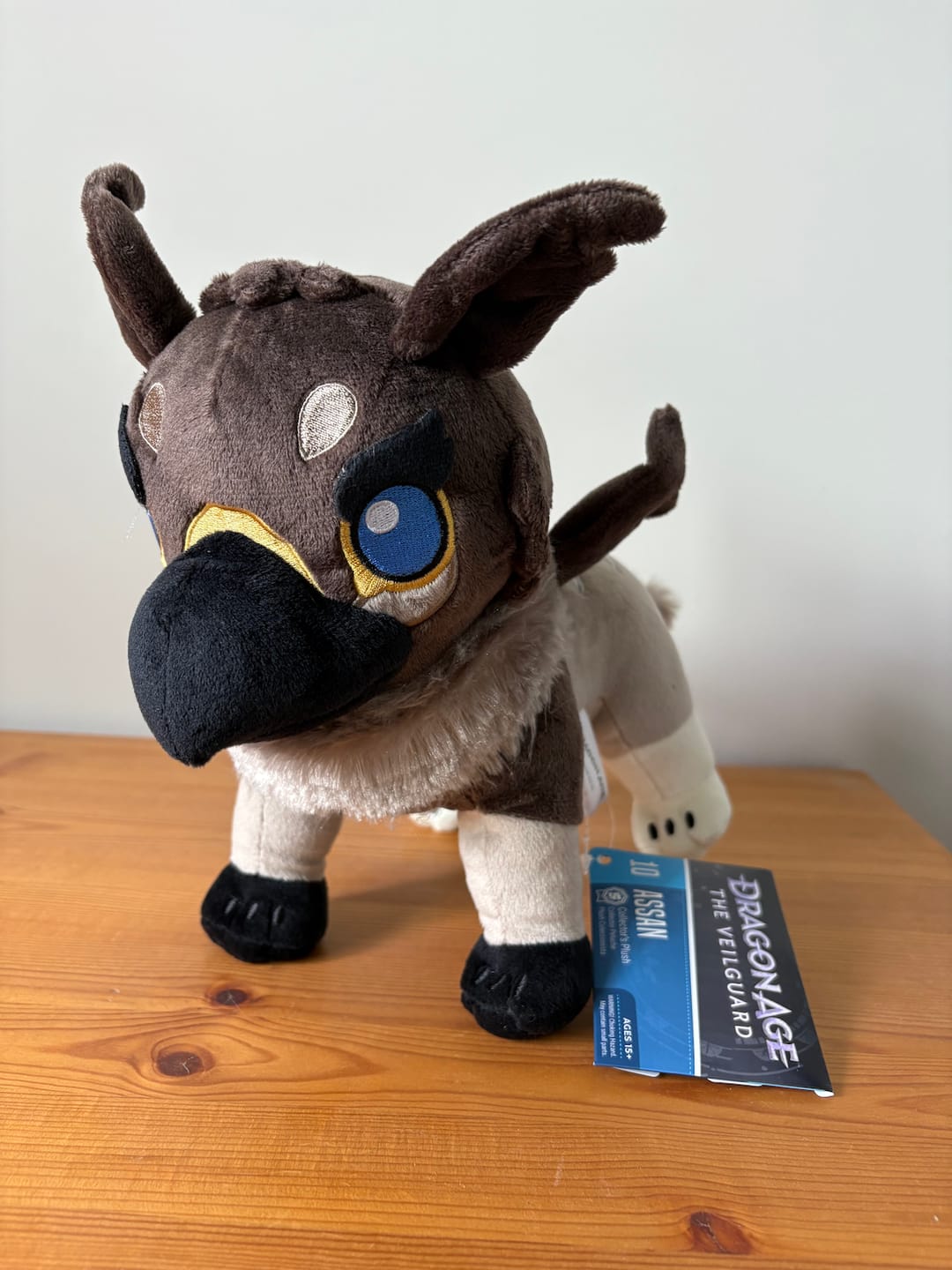 Customer photo review of Dragon Age: The Veilguard - Assan Collector's Plush