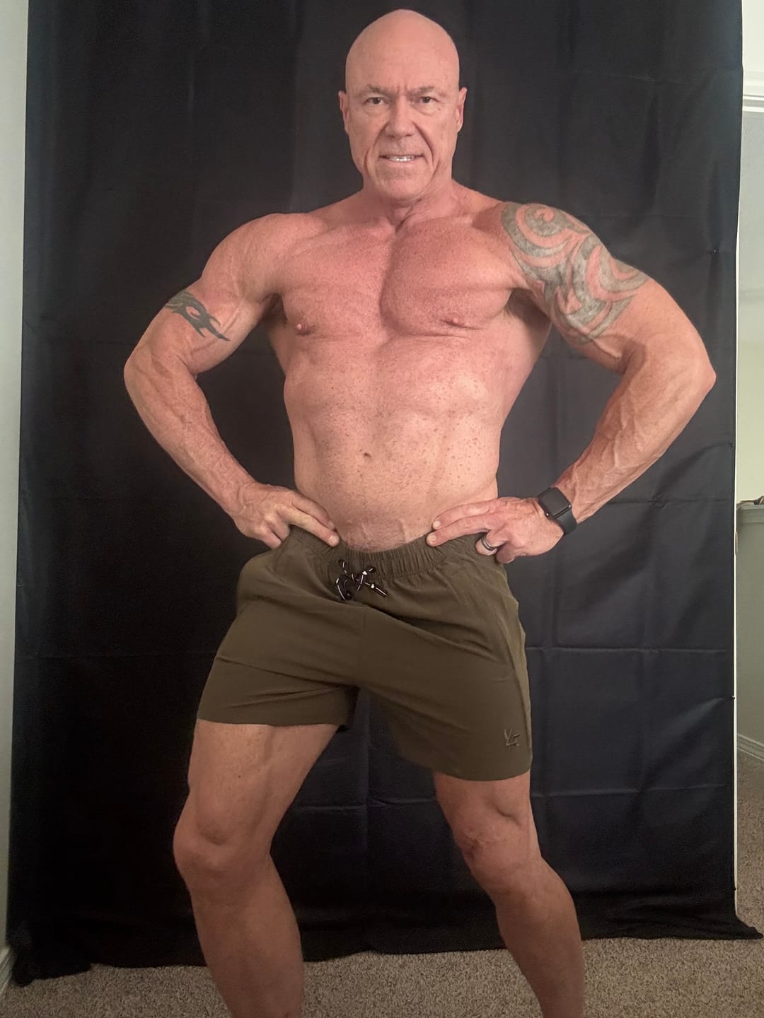 Customer photo review of 101 Bodybuilding Short Shorts