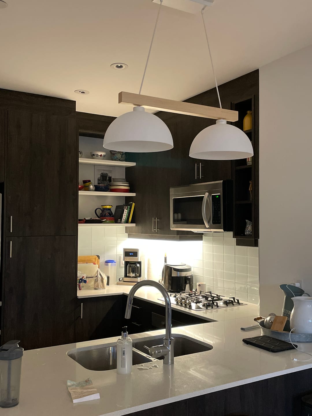 Customer photo review of OSLO White Scandinavian Pendant Light 2