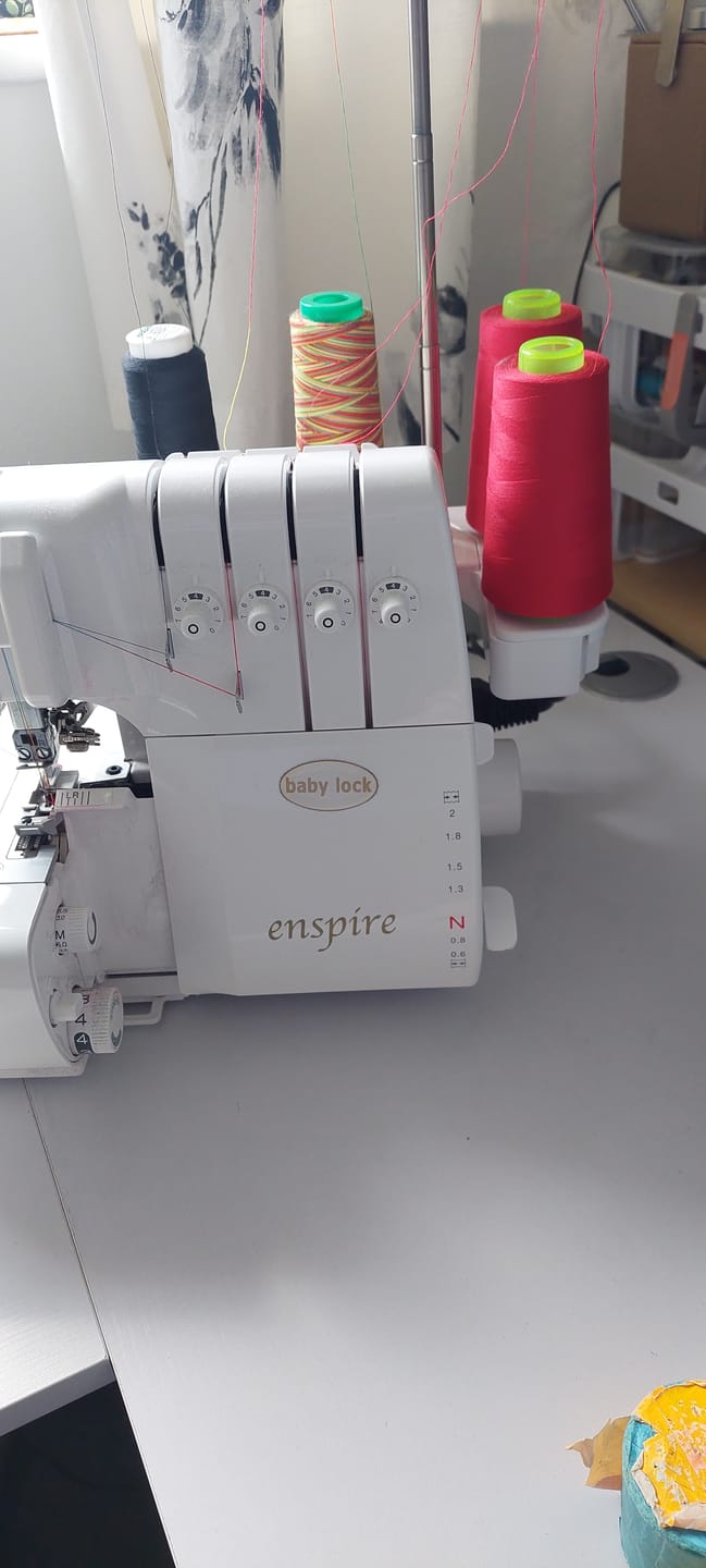 Customer photo review of Overlocking Thread - 3000 Yards