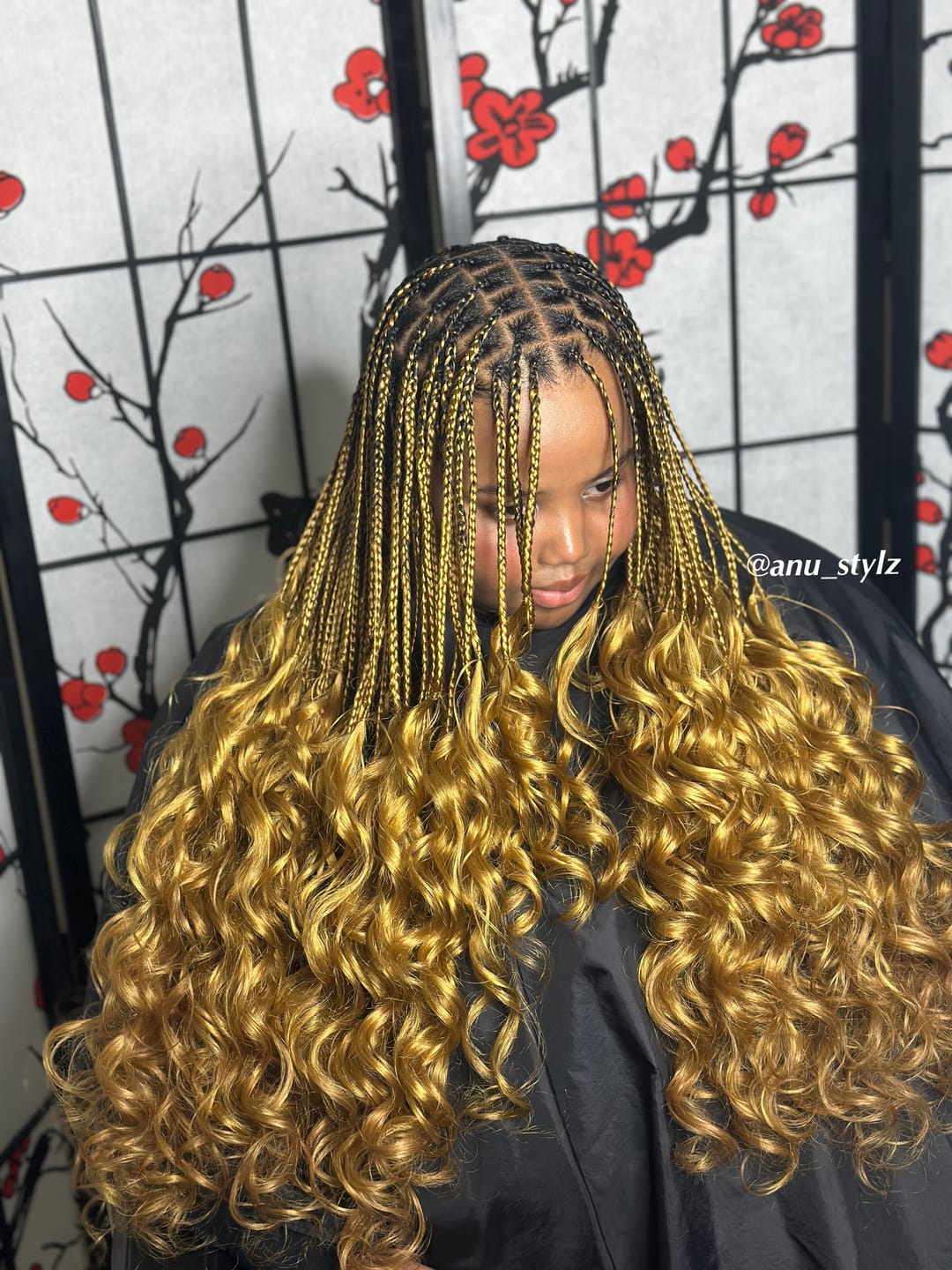 Customer photo review of Freetress Braid - 3X FRENCH CURL 22"