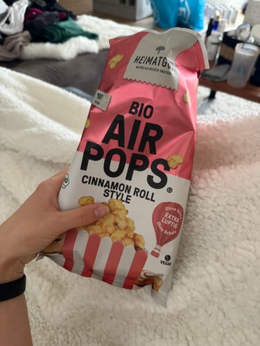 Customer photo review of Bio AirPops Cinnamon Roll Style