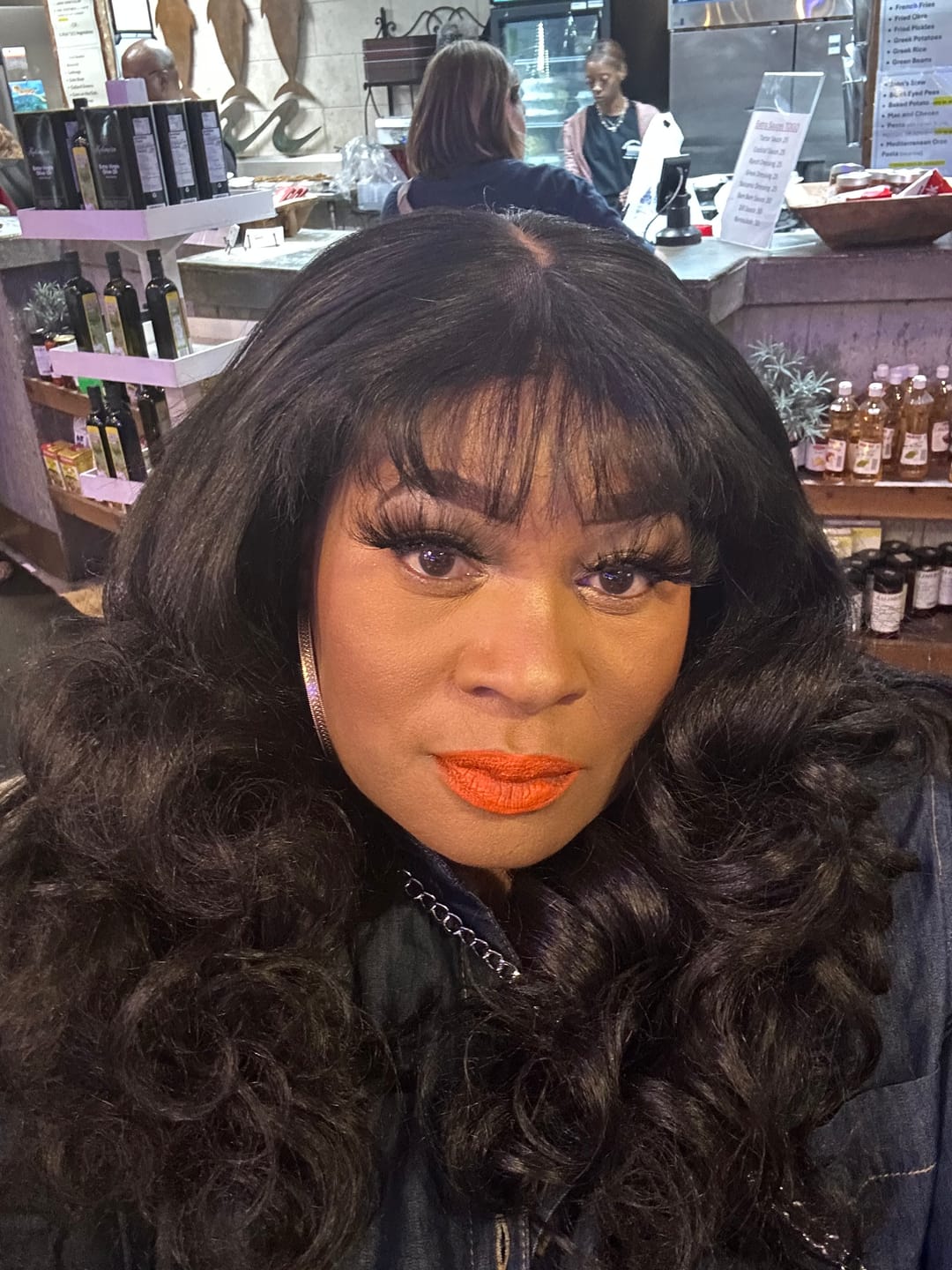 Customer photo review of Sensationnel Cloud 9 Glueless What Lace Swiss 13x6 HD Lace Front Wig - LATISHA