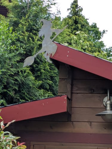 Customer photo review of Gartenstecker Hexe