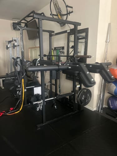 Customer photo review of RitFit AT02A Hack Squat Rack Attachment for 2"X2", 2"X3", 3"X3" Rack
