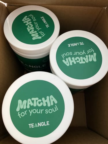 Customer photo review of Teangle - Matcha Collagène 333g - 411g