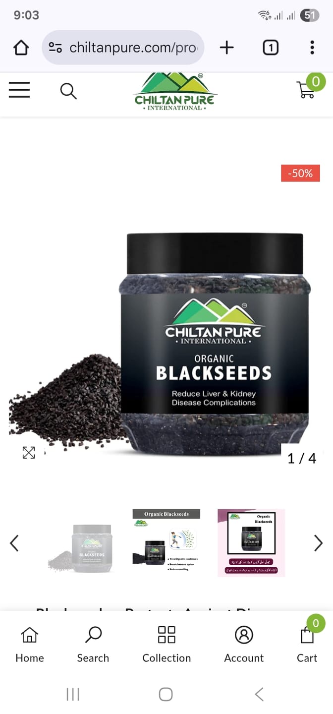 Customer photo review of Blackseeds – Protects against diseases, Prevents stomach ulcers- Alleviates Inflammation, Helps kill off bacteria, Reduces cholesterol level – 100% pure organic 200g