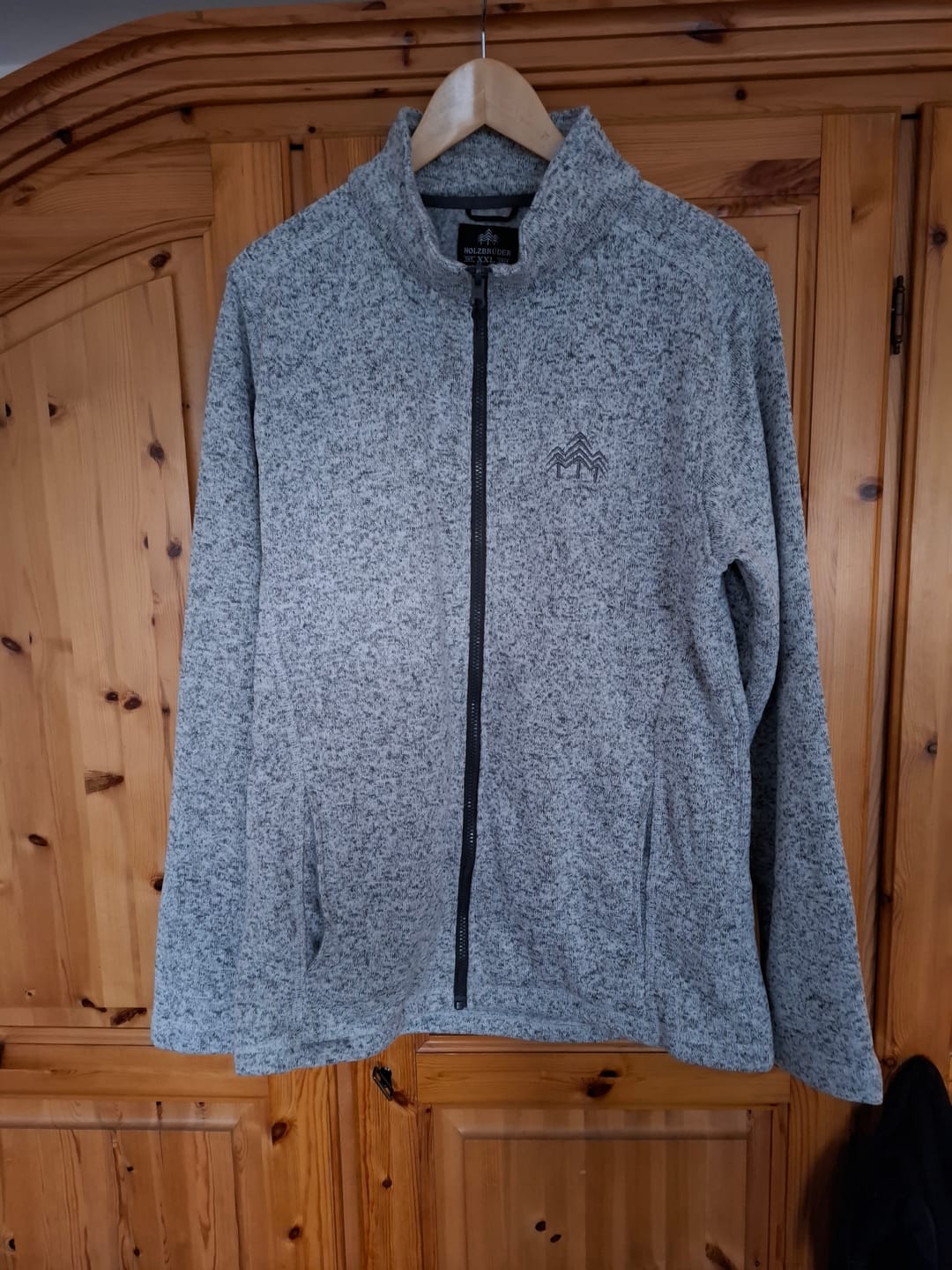 Customer photo review of HOLZBRÜDER® Strickfleece Jacke / grey (🌲)