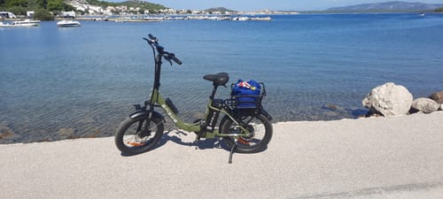 Customer photo review of Engwe L20 SE 250W 20" Foldable Electric Bike 561Wh Trekking Bike Step-through E-bike 36V 15.6Ah Battery