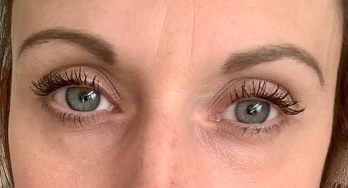 Customer photo review of Enhance® - Eyelash Growth Serum