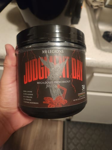 Customer photo review of JUDGMENT DAY PRE-WORKOUT