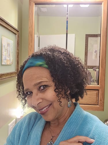 Customer photo review of NEW Wash and Go System with Ultra Hold for Curly Hair