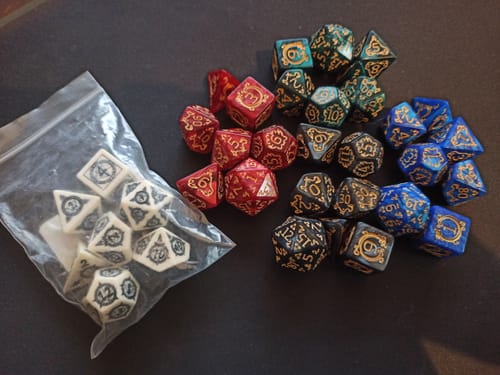 Customer photo review of Mystery Dice