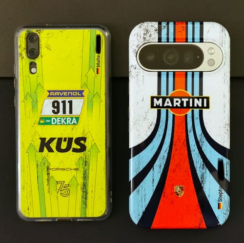 Kundenbewertung mit Foto zu Grello Porsche GT Livery - Individuelle Handyhülle für Huawei