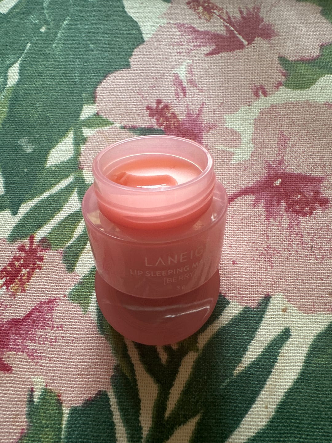 Customer photo review of Nakts maska lūpām LANEIGE Lip Sleeping Mask EX Berry