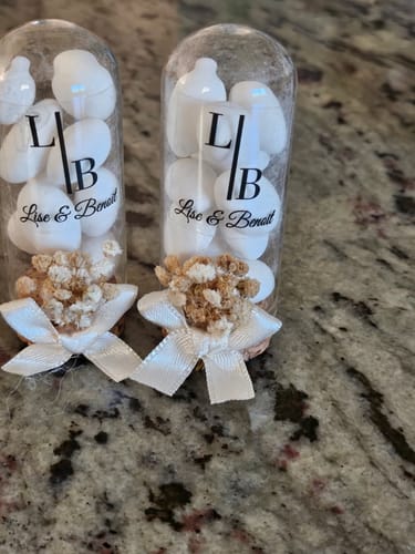 Customer photo review of Fioles dragées champêtre