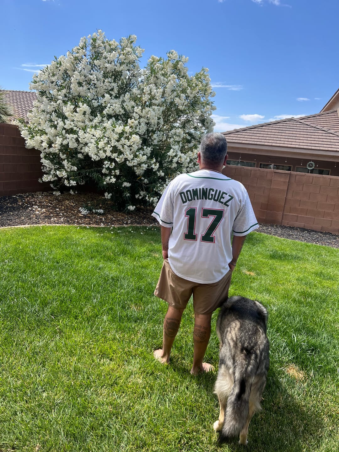 Customer photo review of Mexico Custom Baseball Jersey