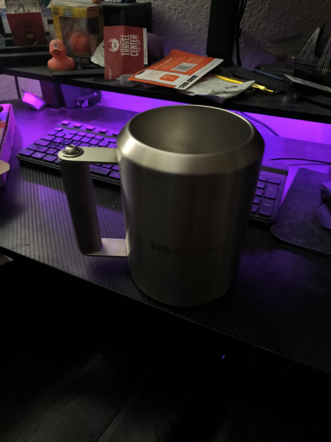 Customer photo review of Heavy* Mug | The World's Heaviest Mug