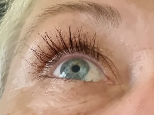 Customer photo review of Enhance® - Eyelash Growth Serum