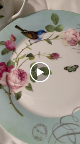 Customer video review of Blue Jay Bone China Tea Set