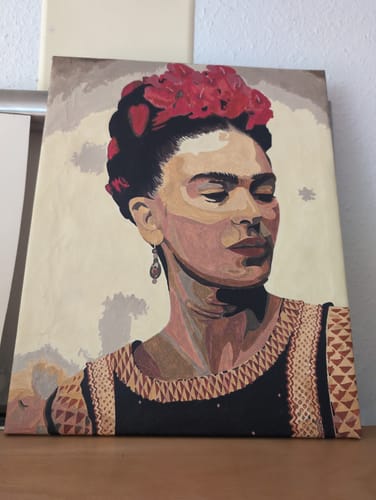 Customer photo review of Keilrahmen aus Holz - Bilderrahmen - 40x50cm