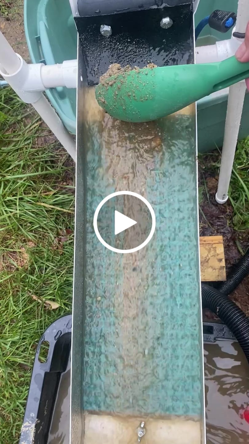 Customer video review of 6X42 Double Mat Long Gold Sluice Box