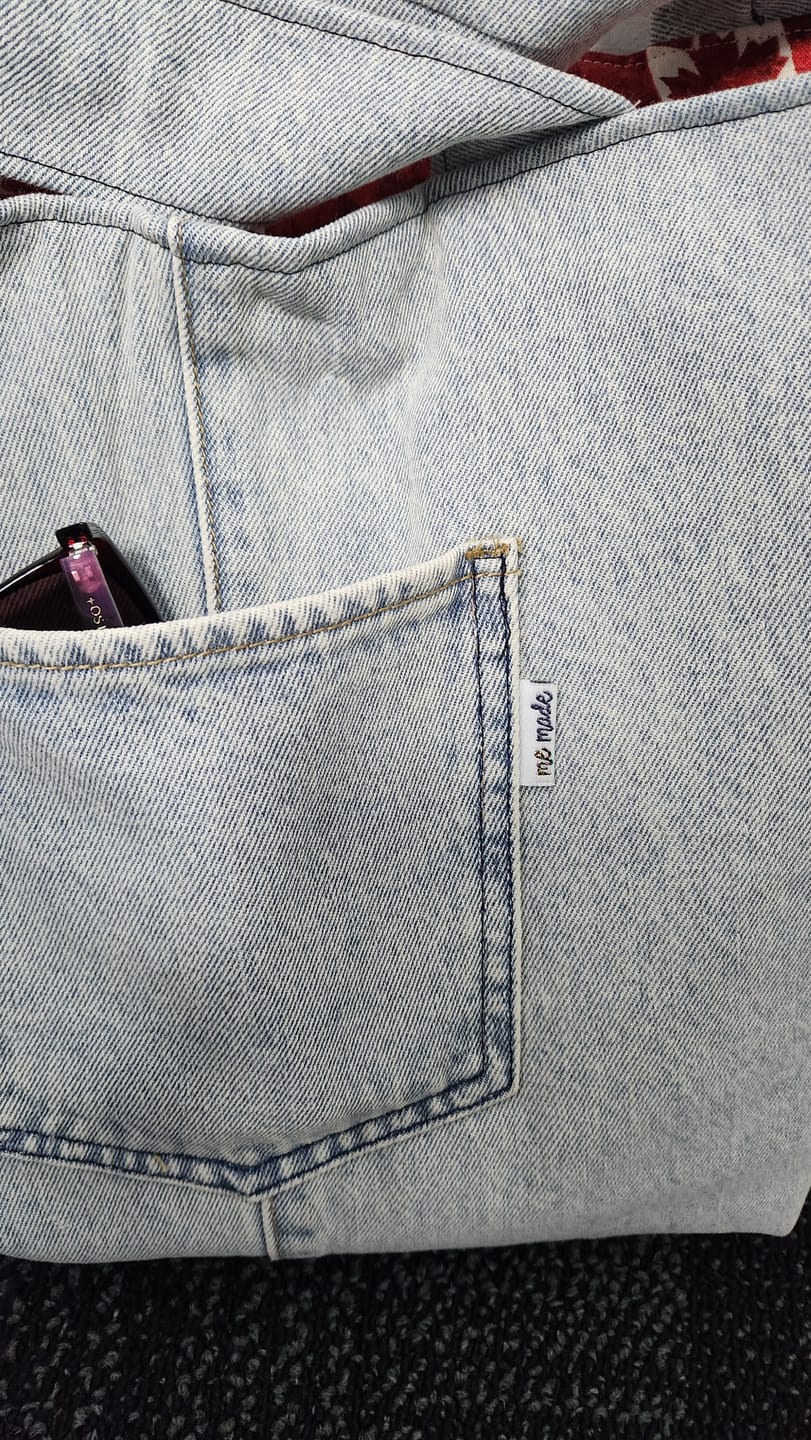 Customer photo review of 'Me Made' Side Seam Labels | 6 Sew-in Labels