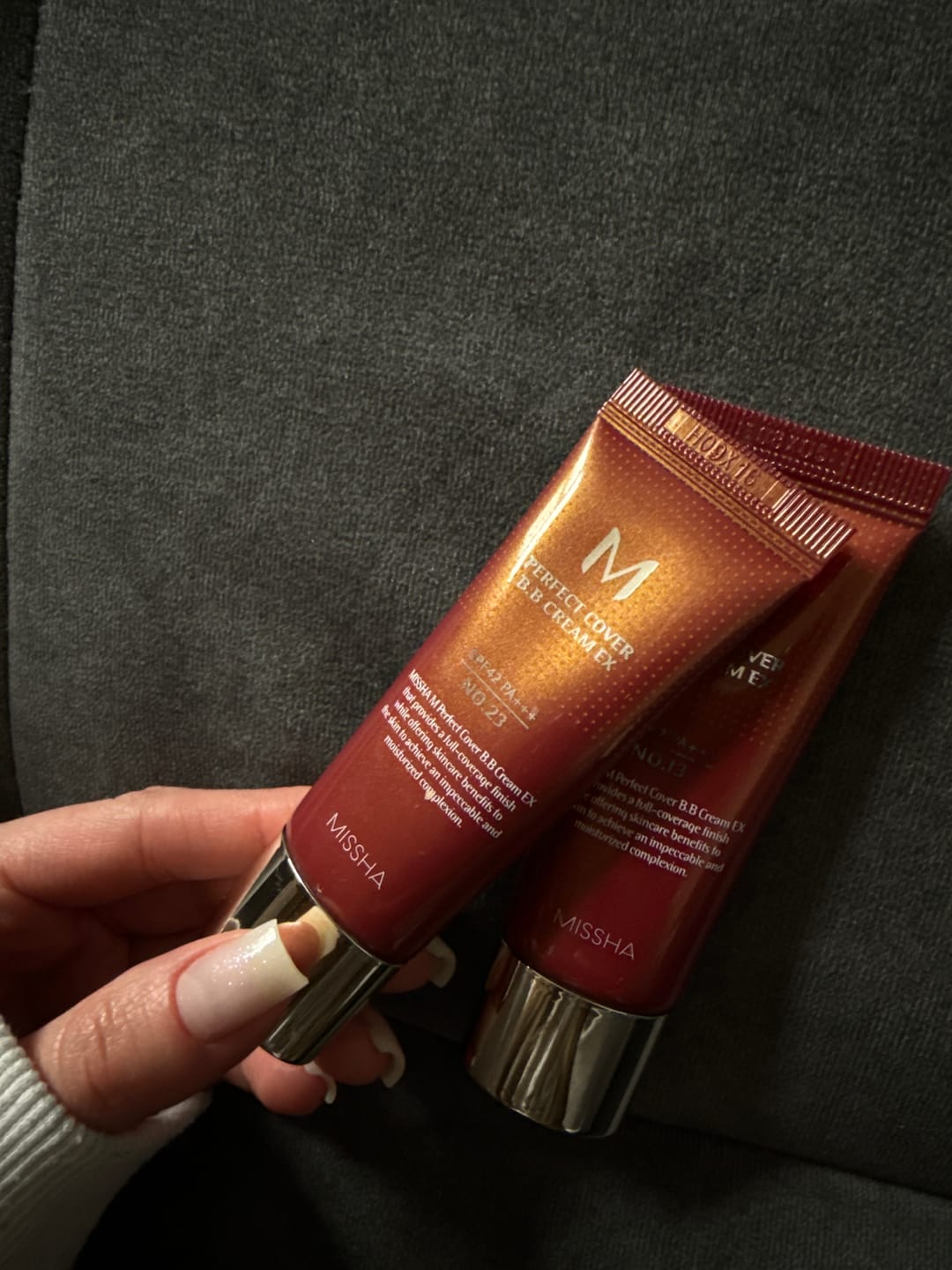 Customer photo review of BB-krēms Missha M Perfect Cover BB Cream SPF 42 PA+++