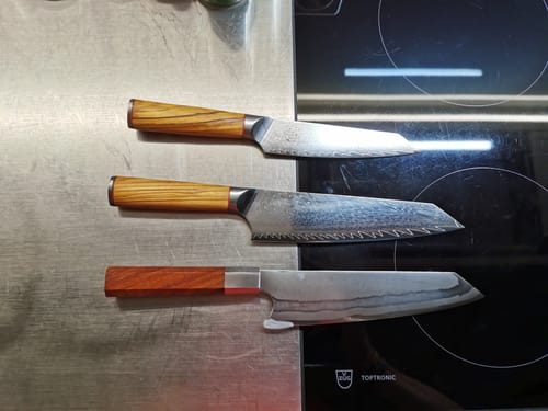 Customer photo review of Mokuzai Chefmesser