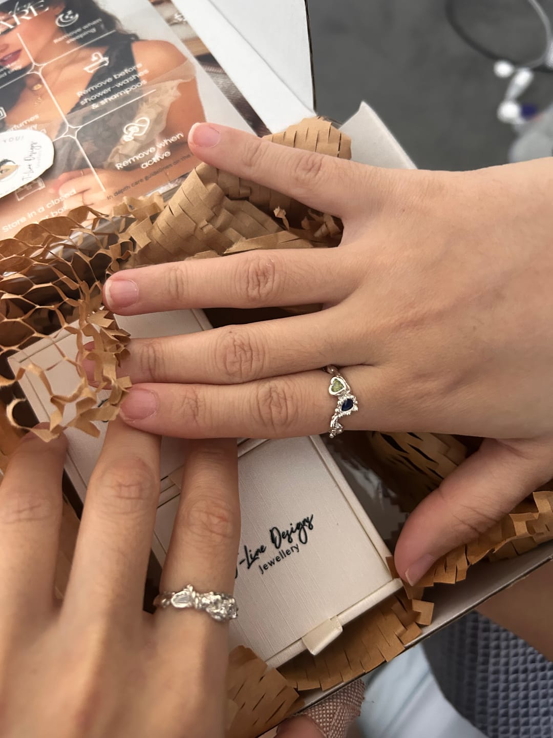 Customer photo review of Sip & Jewel- Jewellery workshop