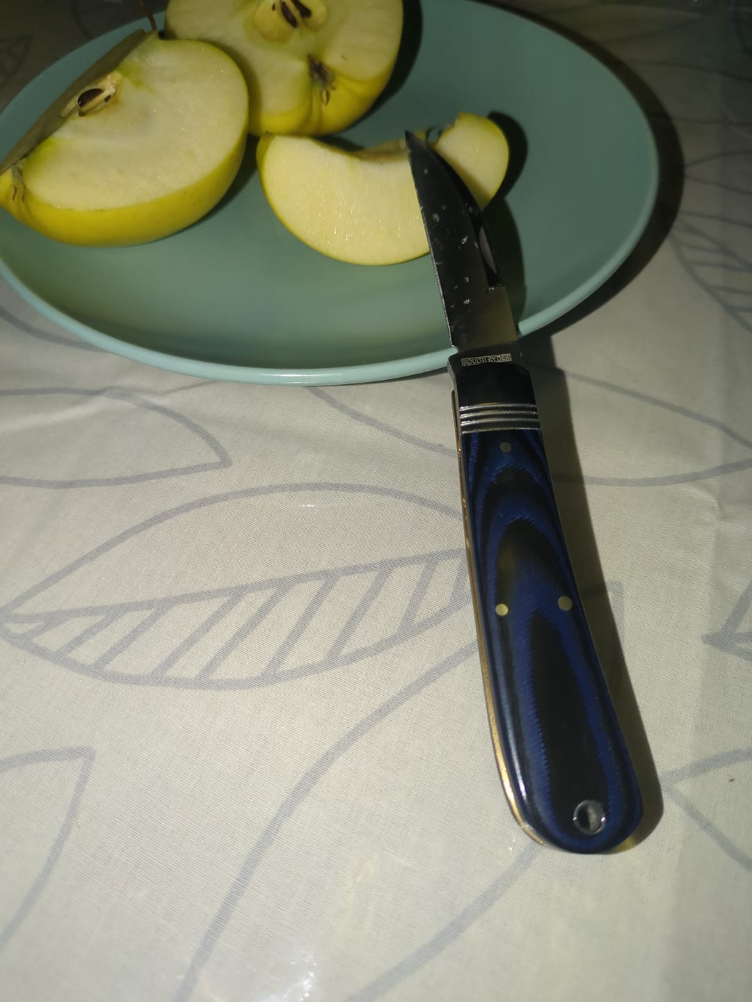 Customer photo review of Sway Back Jack - Denim Micarta