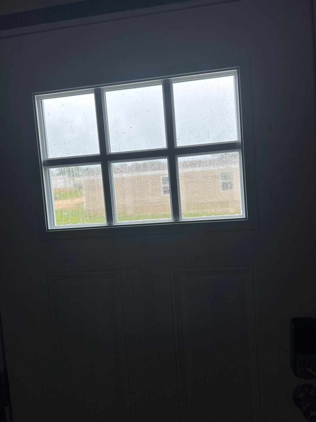Customer photo review of Clear 6 Lite Glass and Frame Kit (Craftsman)
