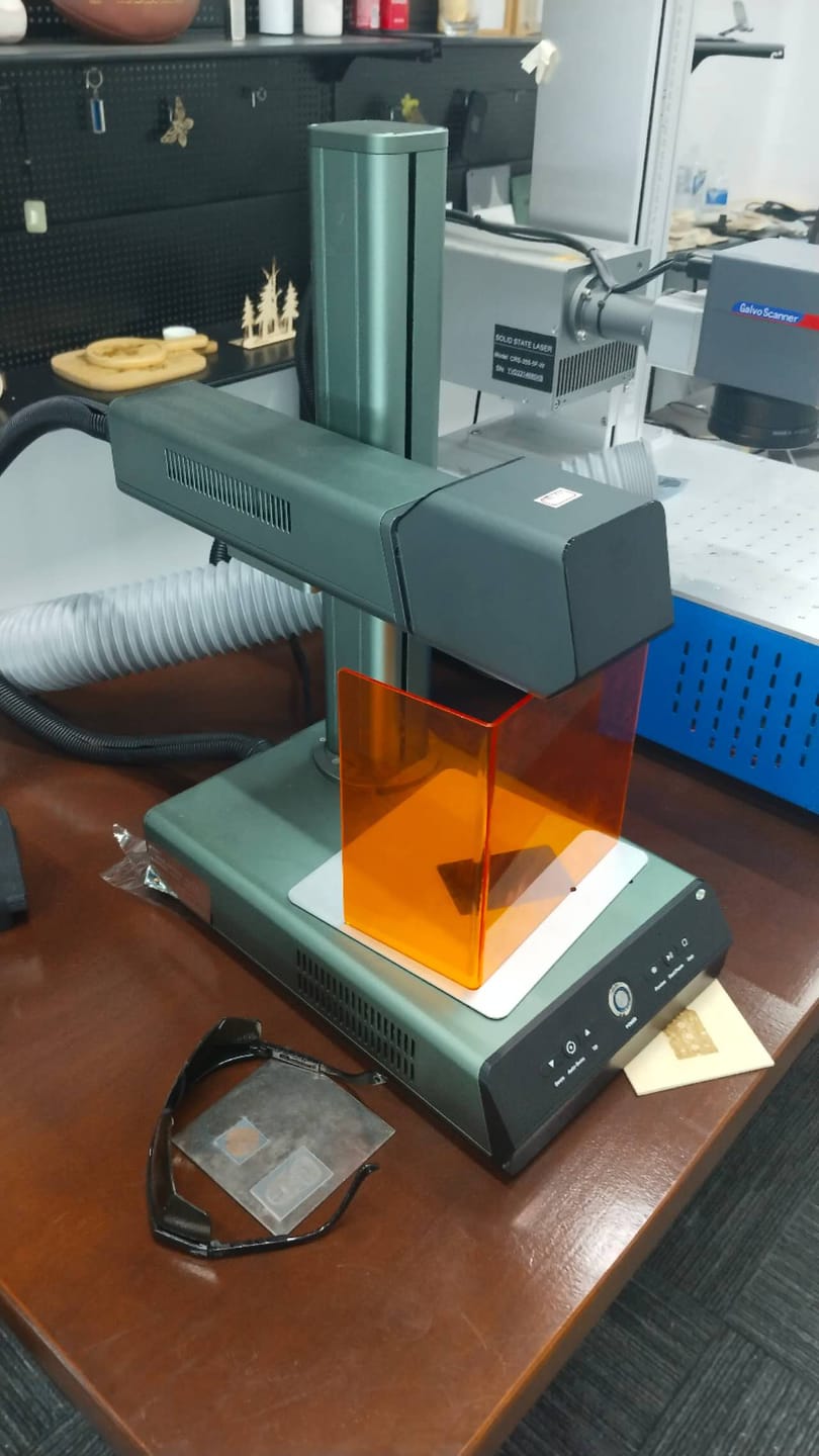 Customer photo review of Carverall Z2 Fiber Laser Engraver