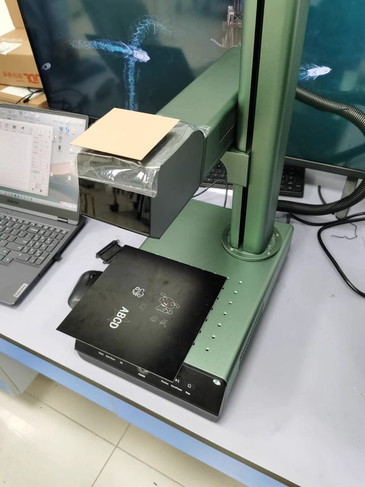 Customer photo review of Carverall Z2 Fiber Laser Engraver