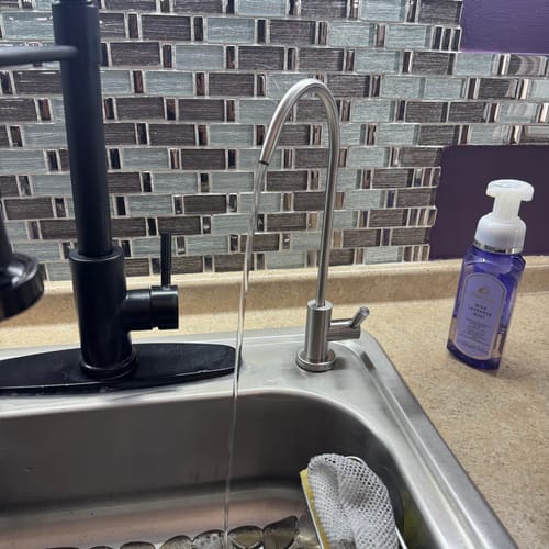 Customer photo review of ALX1 - El Primer Purificador De Agua Inteligente