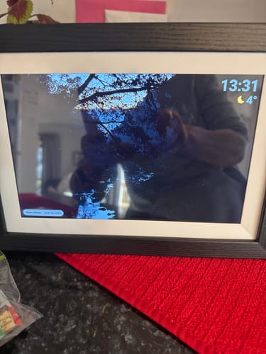 Customer photo review of Digital Photo Frame