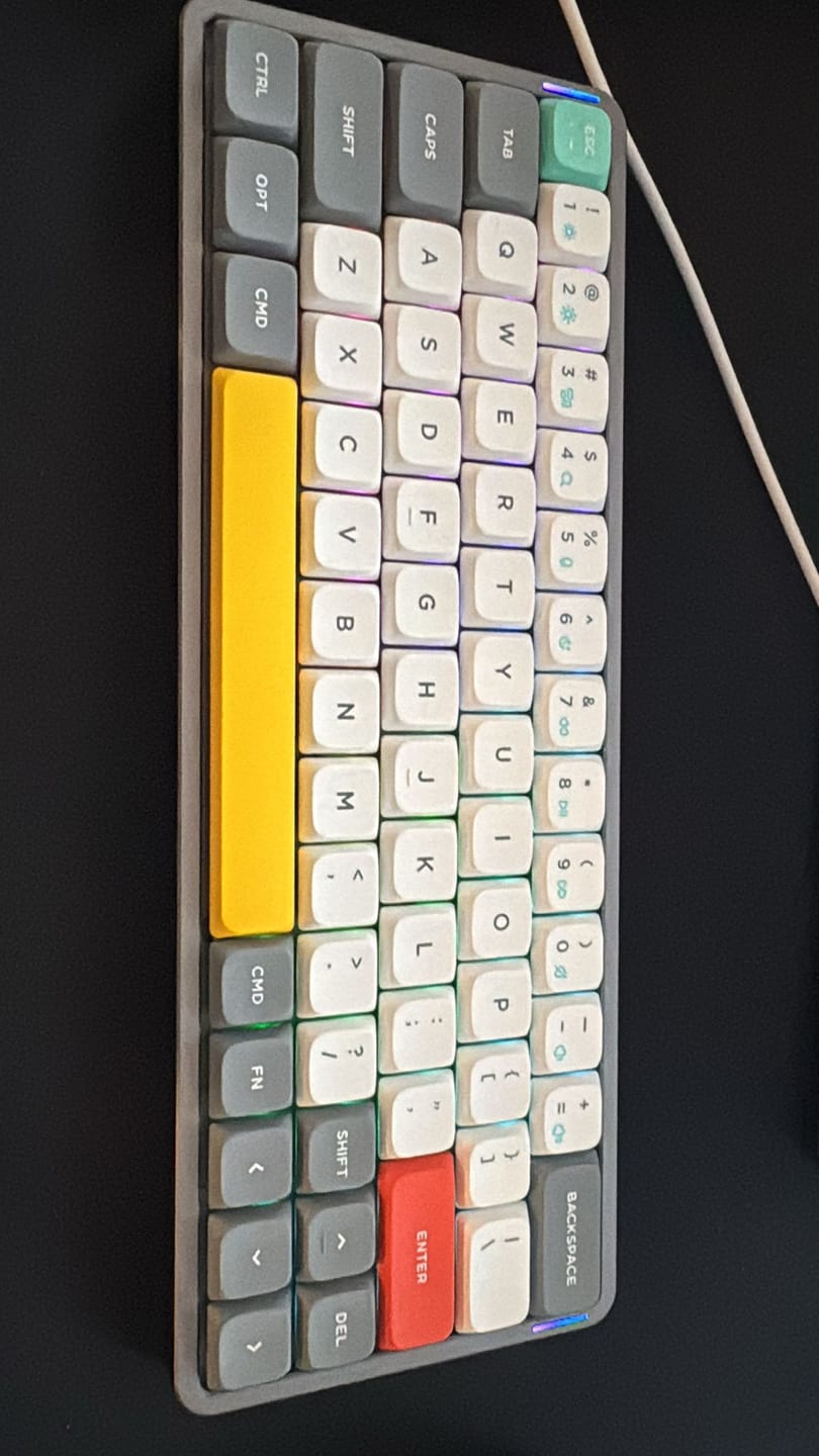 Customer photo review of NuPhy Air60 v2 Wireless Mechanical Keyboard