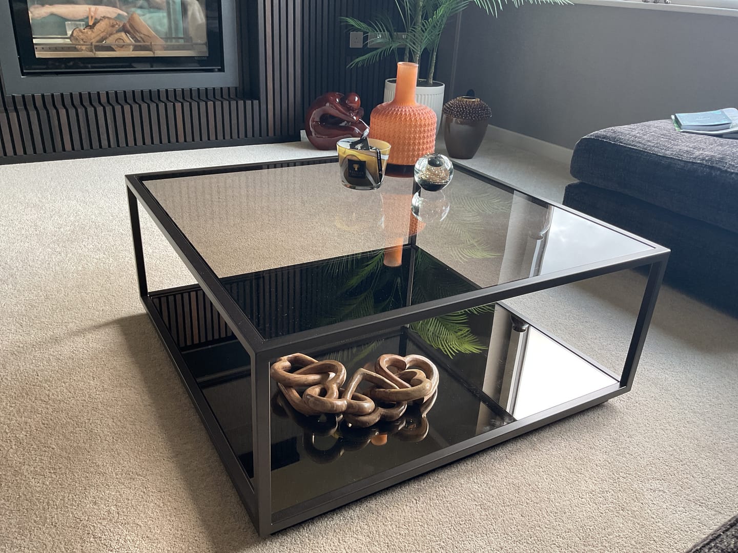 Customer photo review of Amara Coffee Table - Dark Bronze