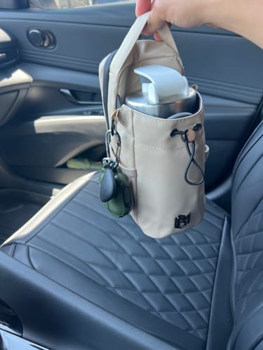Customer photo review of MAGNETIC BOTTLE BAG