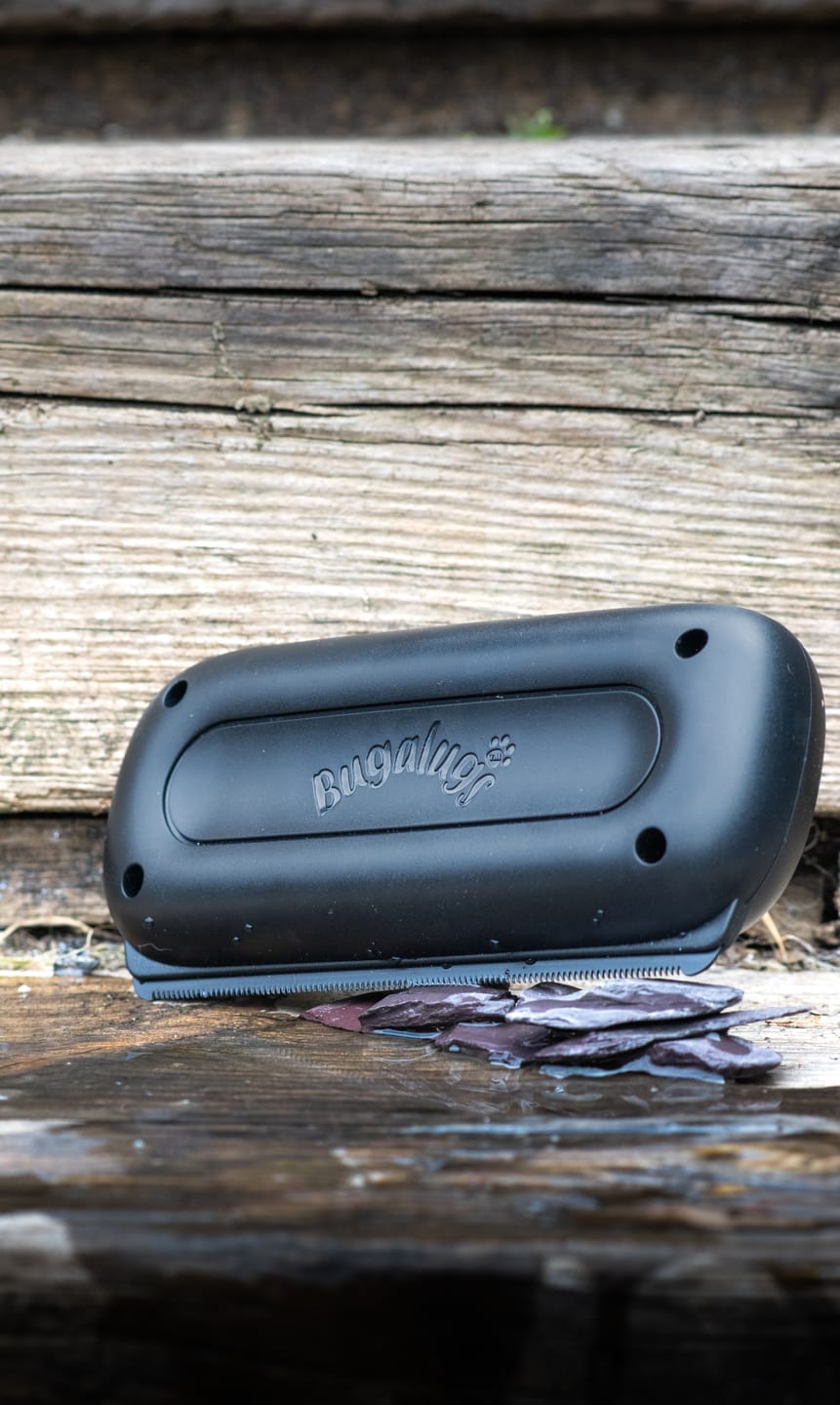 Customer photo review of Deshedding Brush (Black)