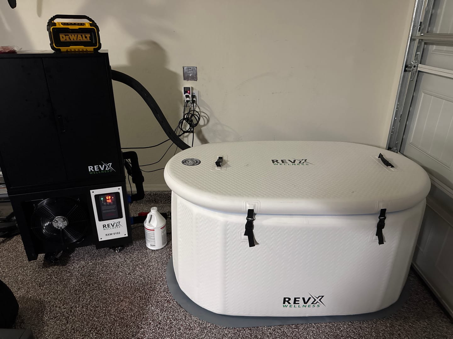Customer photo review of RevX Inflatable Tub Classic