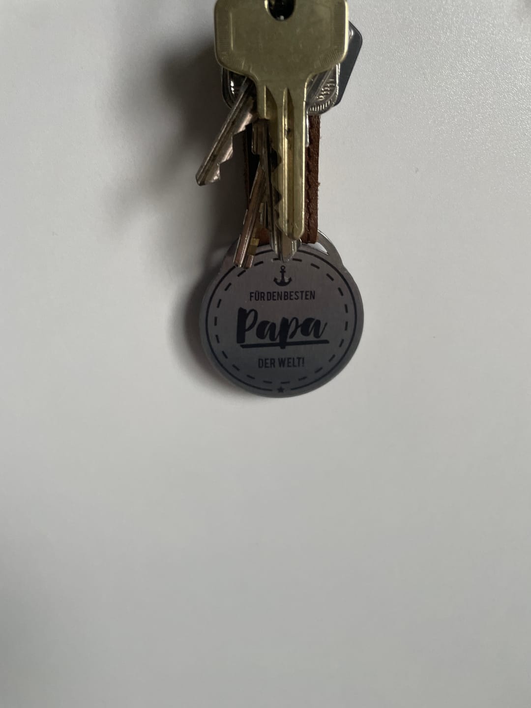 Customer photo review of Foto - Schlüsselanhänger - Für den besten Papa!