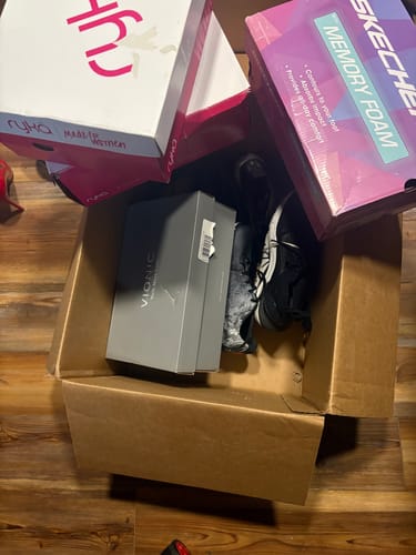 Customer photo review of 10-Pair Sneaker Reseller Box | Mixed Sizes & Styles | Good to Great Condition
