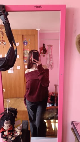 Customer photo review of SWEATER LINA BURDEO (PREVENTA 2)