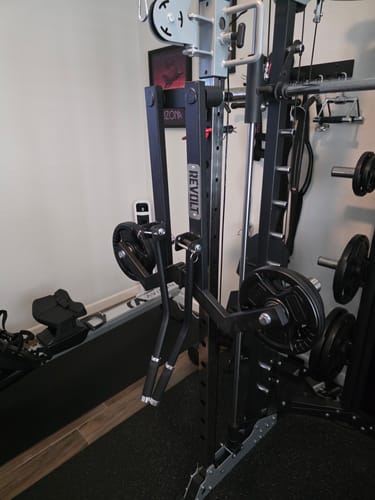 Customer photo review of Revolt Lateral Raise Attachment