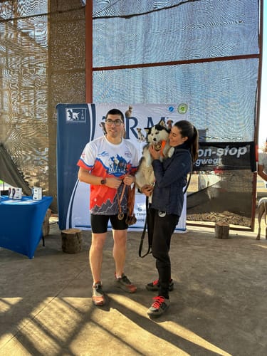 Customer photo review of Correa Multienganche para Perros  | PVC | 3 mts | Black