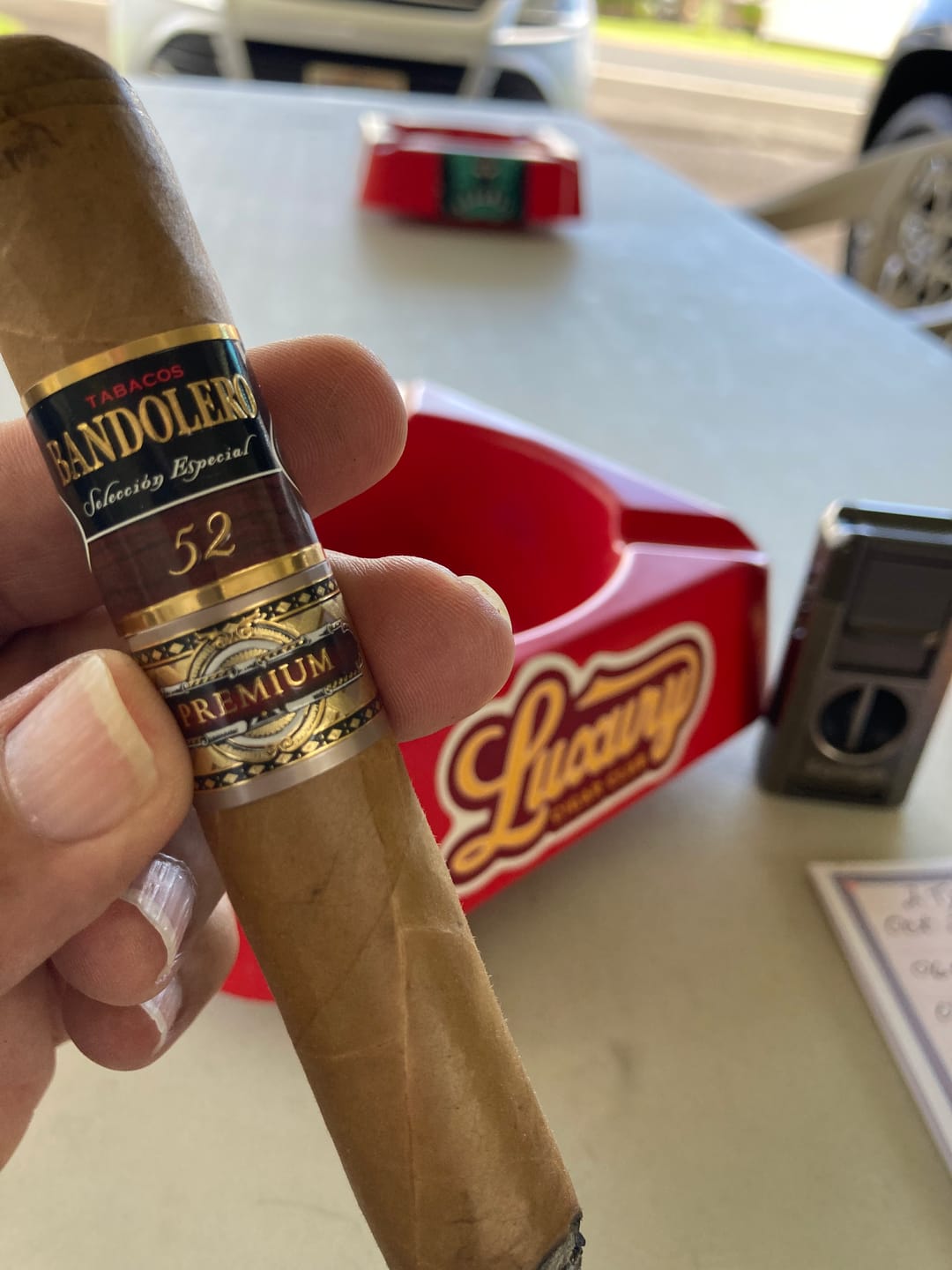 Customer photo review of Sapphire Subscription Luxury Cigars Monthly