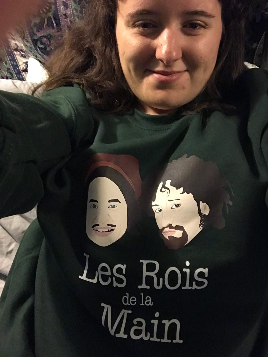 Customer photo review of Crewneck - Les Rois de la Main