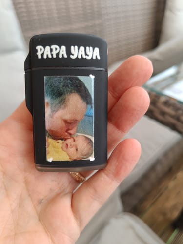 Customer photo review of Meilleur Papa - Parents-Briquet chalumeau